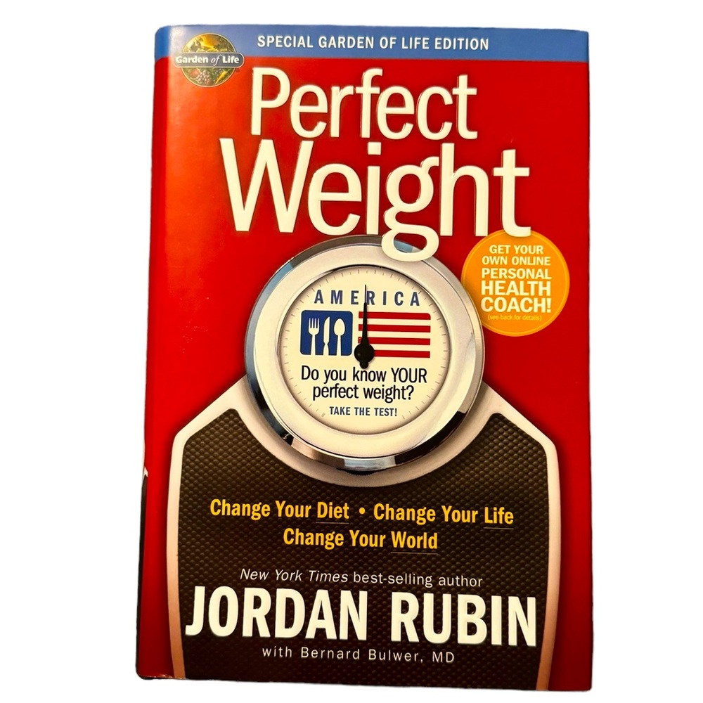 (Book) “Perfect Weight,” By New York Times Best-Selling Author Jordan Rubin.